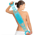 Scrubber azul frente e verso de silicone